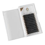 7D VOLUME řasy 0,07 D- jemné, s 0% hmotností, vhodné pro techniku "vázání", žádoucí pro efekt plného něžného objemu. Nenápadné, elegantní řasy