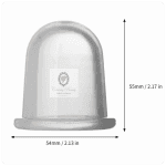 Masáž obličeje baňkováním